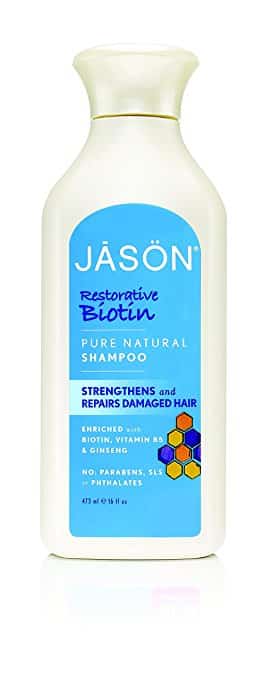 Jason Pure Natural Shampoo, Restorative Biotin
