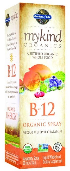 Garden of Life mykind Organics Organic B-12 Spray Garden of Life mykind Organics Organic B-12 Spray