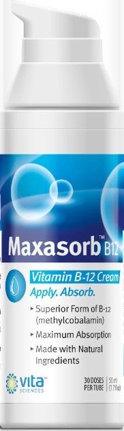 Vita Sciences Vitamin B12 Methylcobalamin Cream Skin Health Vita Sciences Vitamin B12 Methylcobalamin Cream Skin Health