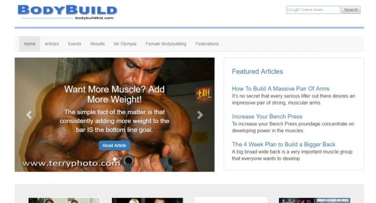 Body Build Bid