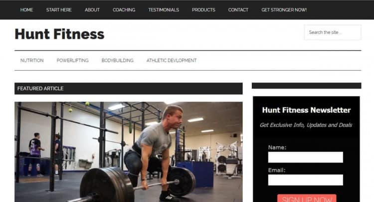 Kyle Hunt Fitness