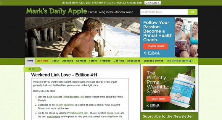 Marks Daily Apple Marks Daily Apple