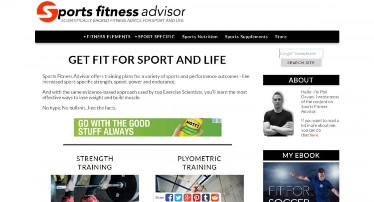 Sports Fitness Advisor