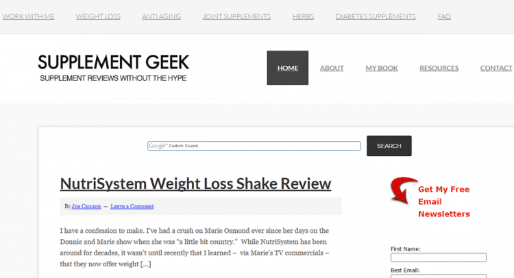 Supplement Geek Supplement Geek