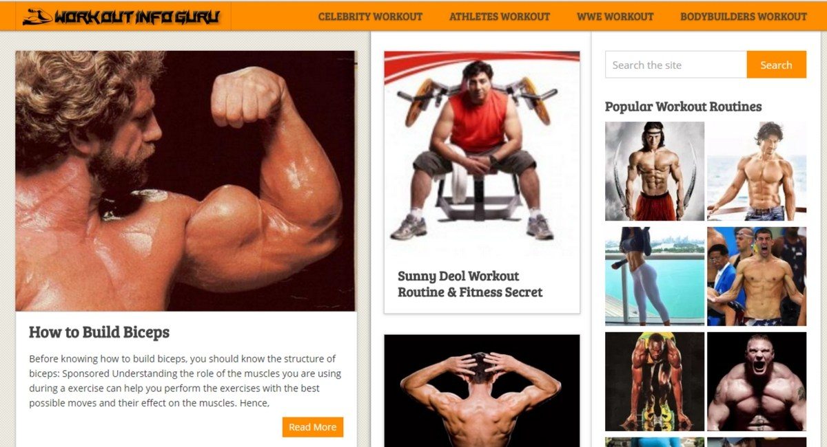 Workout Info Guru