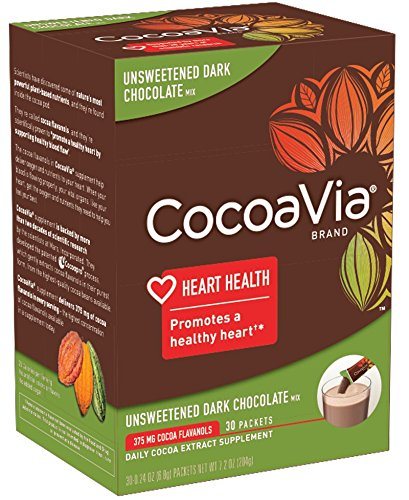 CocoaVia Unsweetened Dark Chocolate