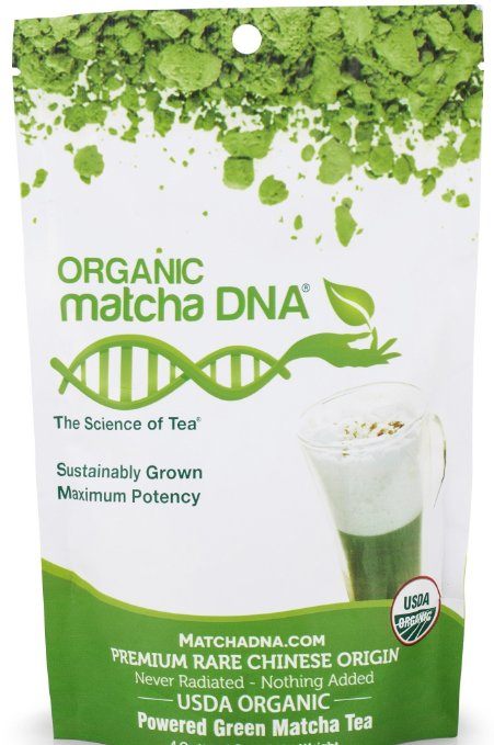 MatchaDNA Organic Powdered Matcha Green Tea