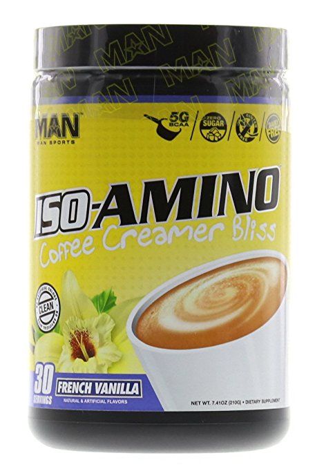 MAN Sports Iso-Amino French Vanilla Coffee Creamer