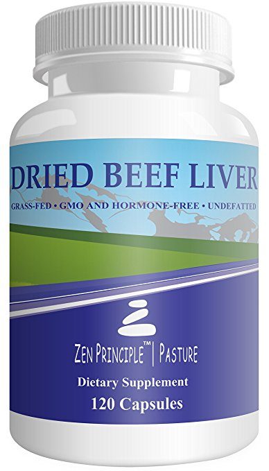 Ultra-Pure Desiccated Beef Liver, Grass-Fed, Pasture-Raised Cows