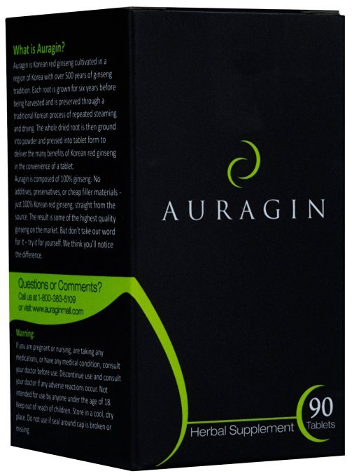 Auragin Authentic Korean Red Ginseng Auragin Authentic Korean Red Ginseng