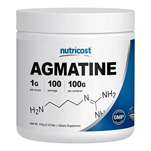 Nutricost Agmatine [100 GMS] - Pure Agmatine