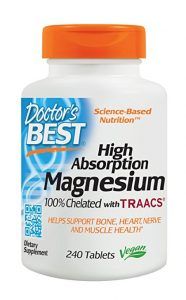 Doctor's Best High Absorption Magnesium Glycinate Lysinate