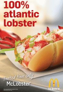 mcdonalds McLobster mcdonalds McLobster