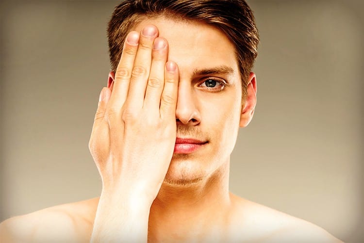 man face