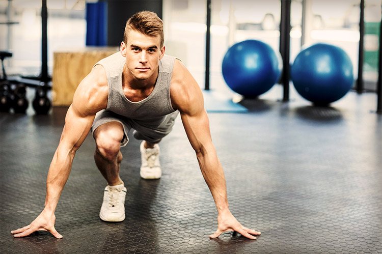 athletic man