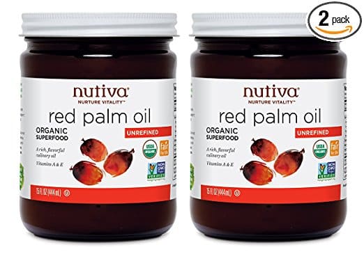 Nutiva Organic Red Palm Oil, Unrefined Nutiva Organic Red Palm Oil, Unrefined