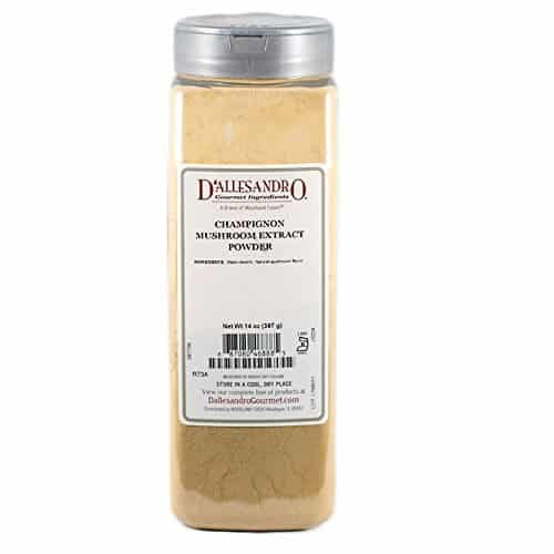 white button mushroom extract supplement