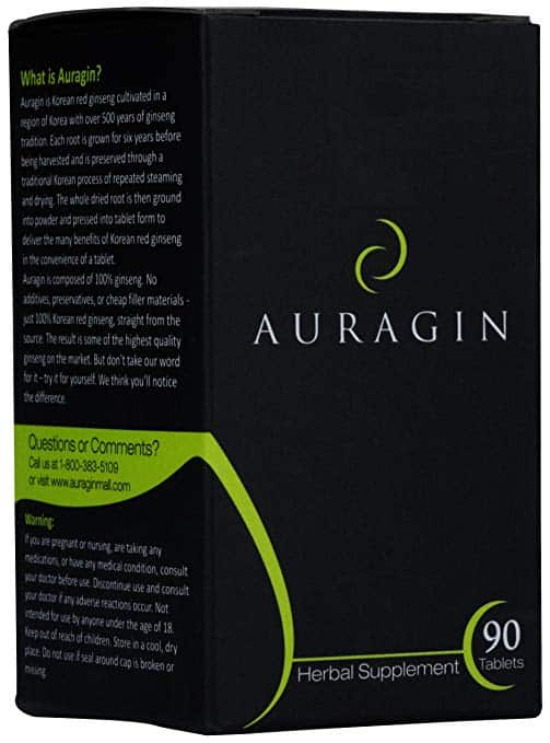 Auragin Authentic Korean Red Ginseng Auragin Authentic Korean Red Ginseng