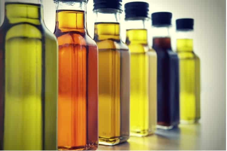 Bottles Of Olive Oil