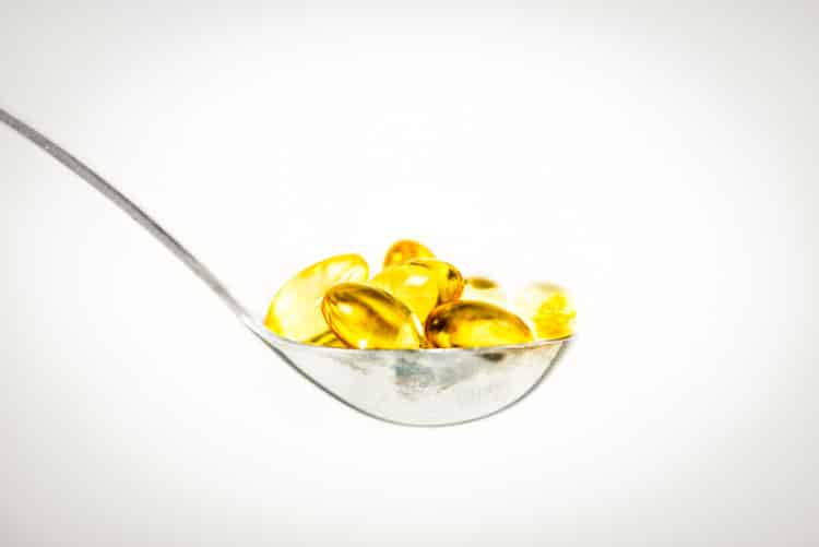 Vitamin E softgels