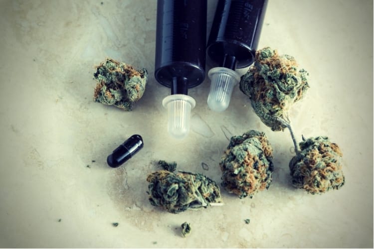 Essential oil made from medicinal cannabis Essential oil made from medicinal cannabis