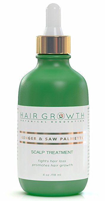 Ginger and Saw Palmetto Scalp Treatment by Hair Growth Botanical Renovation