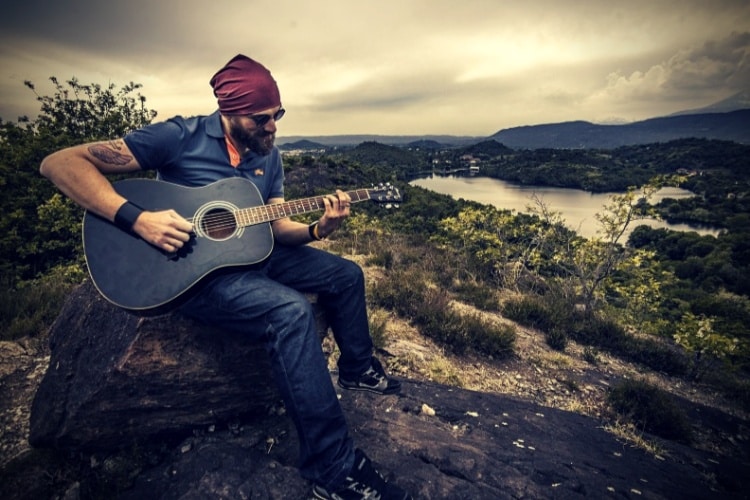 Guitarist Acoustic Guitar Man Guitarist Acoustic Guitar Man