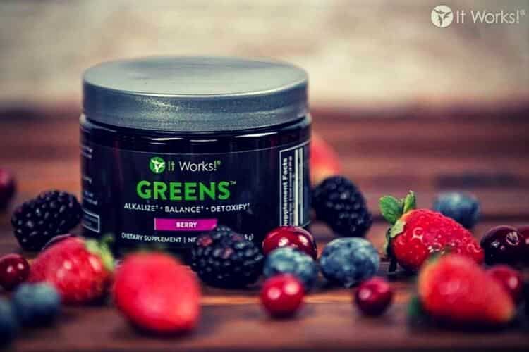dietary supplement and berries