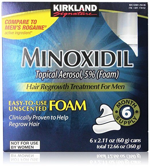 Kirkland Signature Minoxidil Foam Kirkland Signature Minoxidil Foam