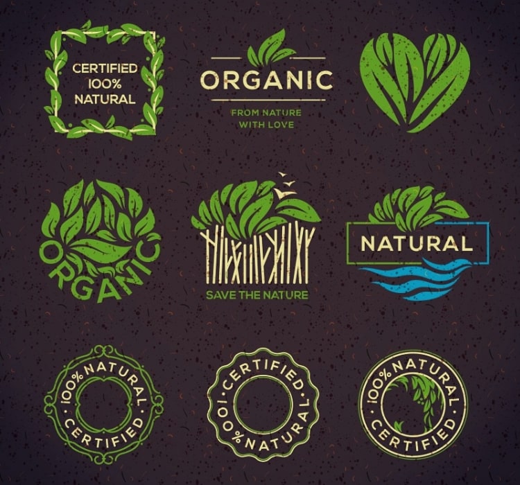 Organic food labels and elements Organic food labels and elements
