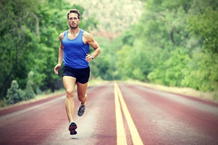 Running athlete man Running athlete man