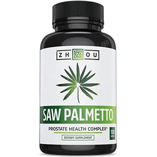 Saw Palmetto Prostate Health Complex Dietary Supplement by Zhou Nutrition