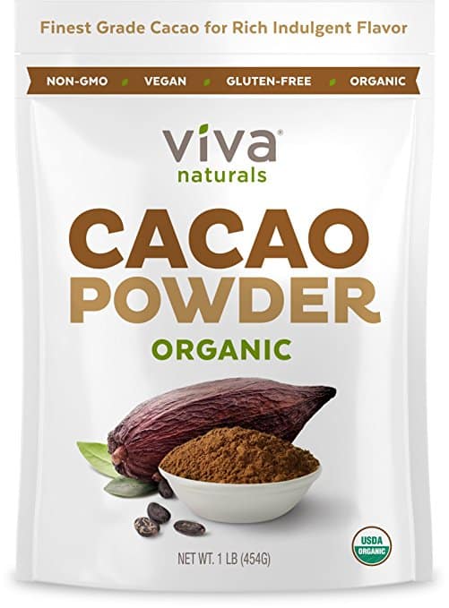Viva Labs - The BEST Tasting Certified Organic Cacao Powder
