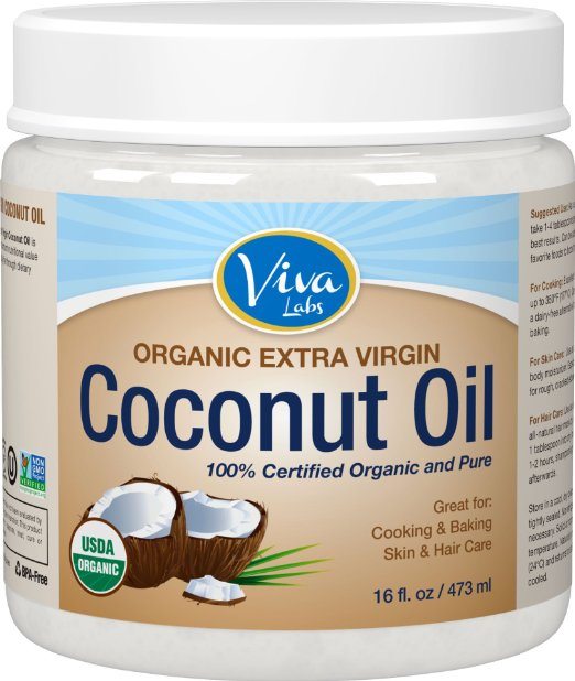 Viva Labs The Finest Organic Extra Virgin Coconut Oil Viva Labs The Finest Organic Extra Virgin Coconut Oil