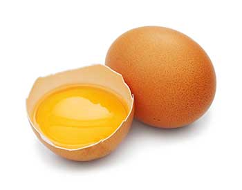 raw eggs