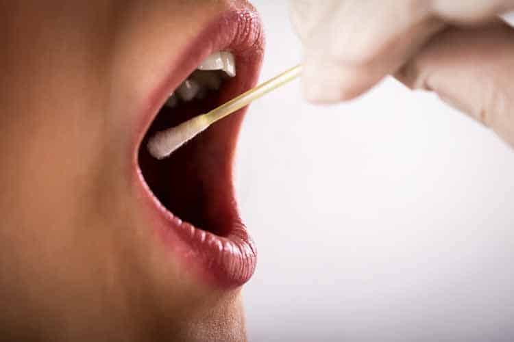 saliva testing